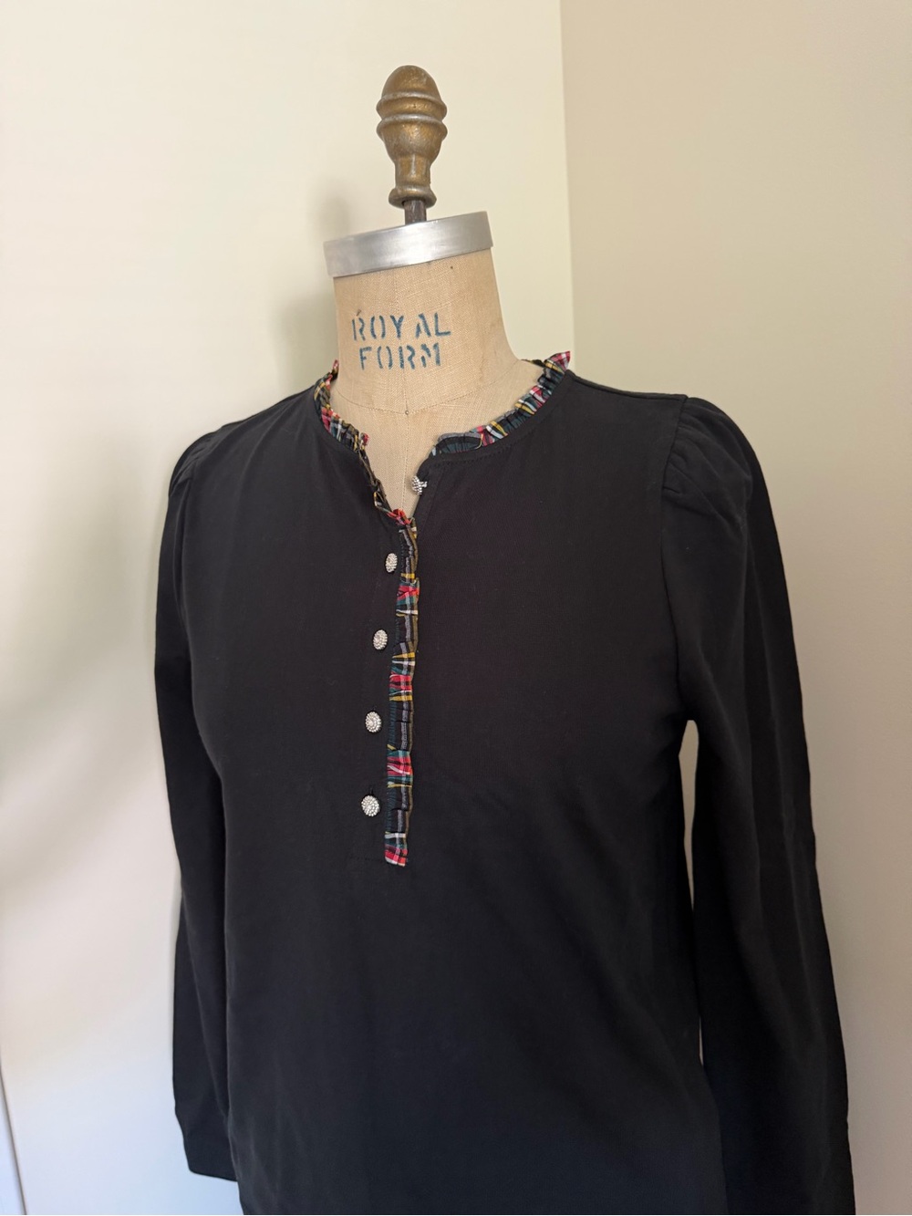 NEW J.Crew Black Long Sleeve